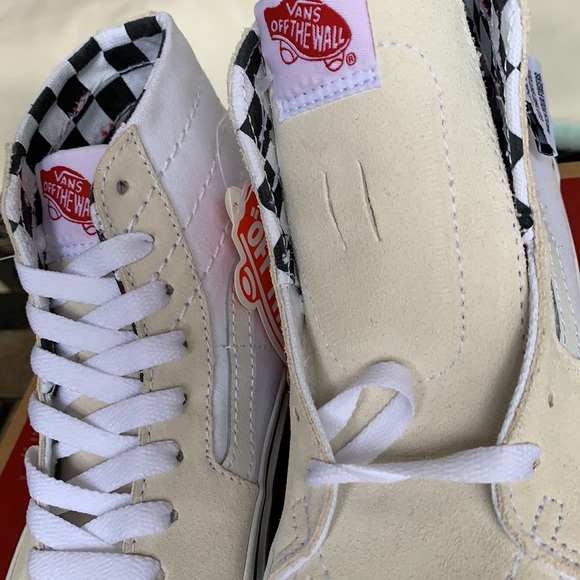 VANS SK8-Hi TAPERED DIY White/True White WMNS - Picture 12 of 15